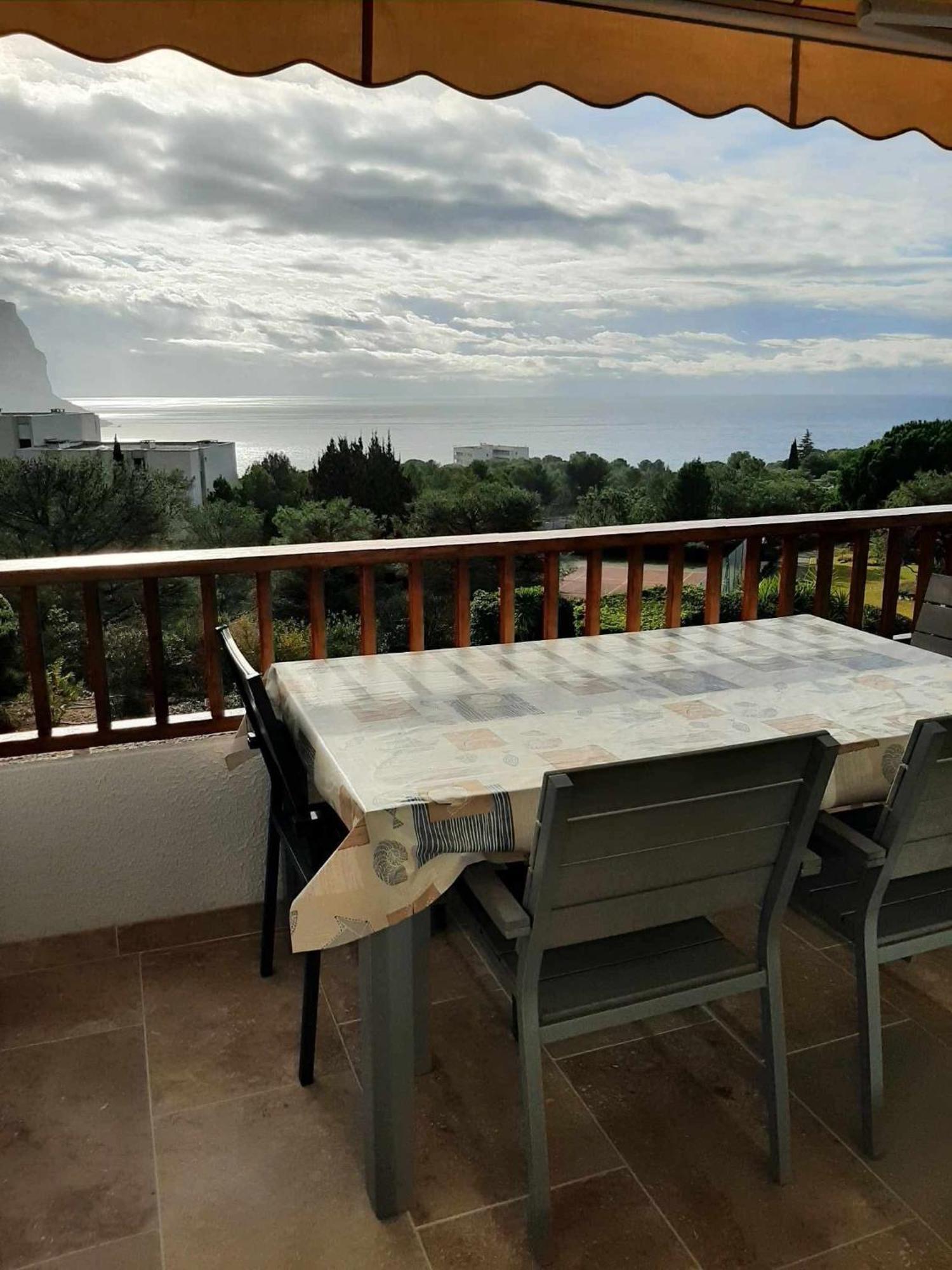 Cassis 4Pers Vue Mer Wifi Tennis Parking Piscine Екстериор снимка